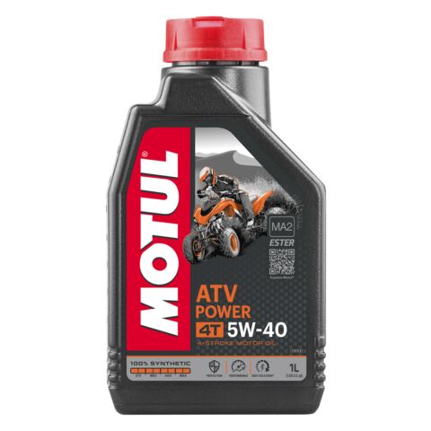 Motul ATV Power 4T 5W40 Engine Oil - 1 Liter