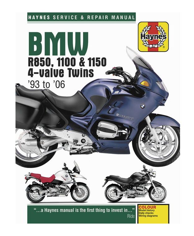 ヘインズ　BMW R850, 1100 & 1150 マニュアル Haynes Manual BMW R850 / R1100 / R1150 1993-2006 | JPCycles.com