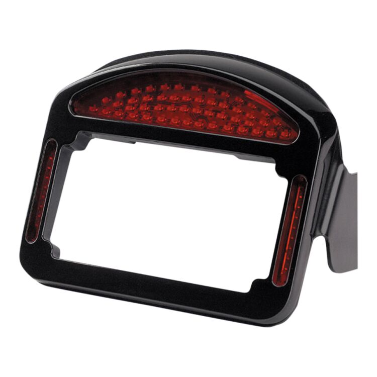 Cycle Visions Black Eliminator Led Taillight License Plate Frame