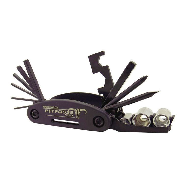 Pit Posse Motorsports Folding Metric Tool Set
