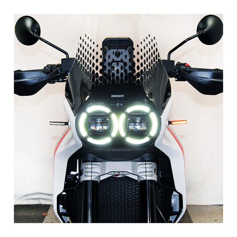 New Rage Cycles LED Front Turn Signals Ducati DesertX 2022-2025