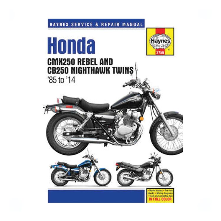 Haynes Repair Manual Honda CB250 / CMX250C 1985-2014