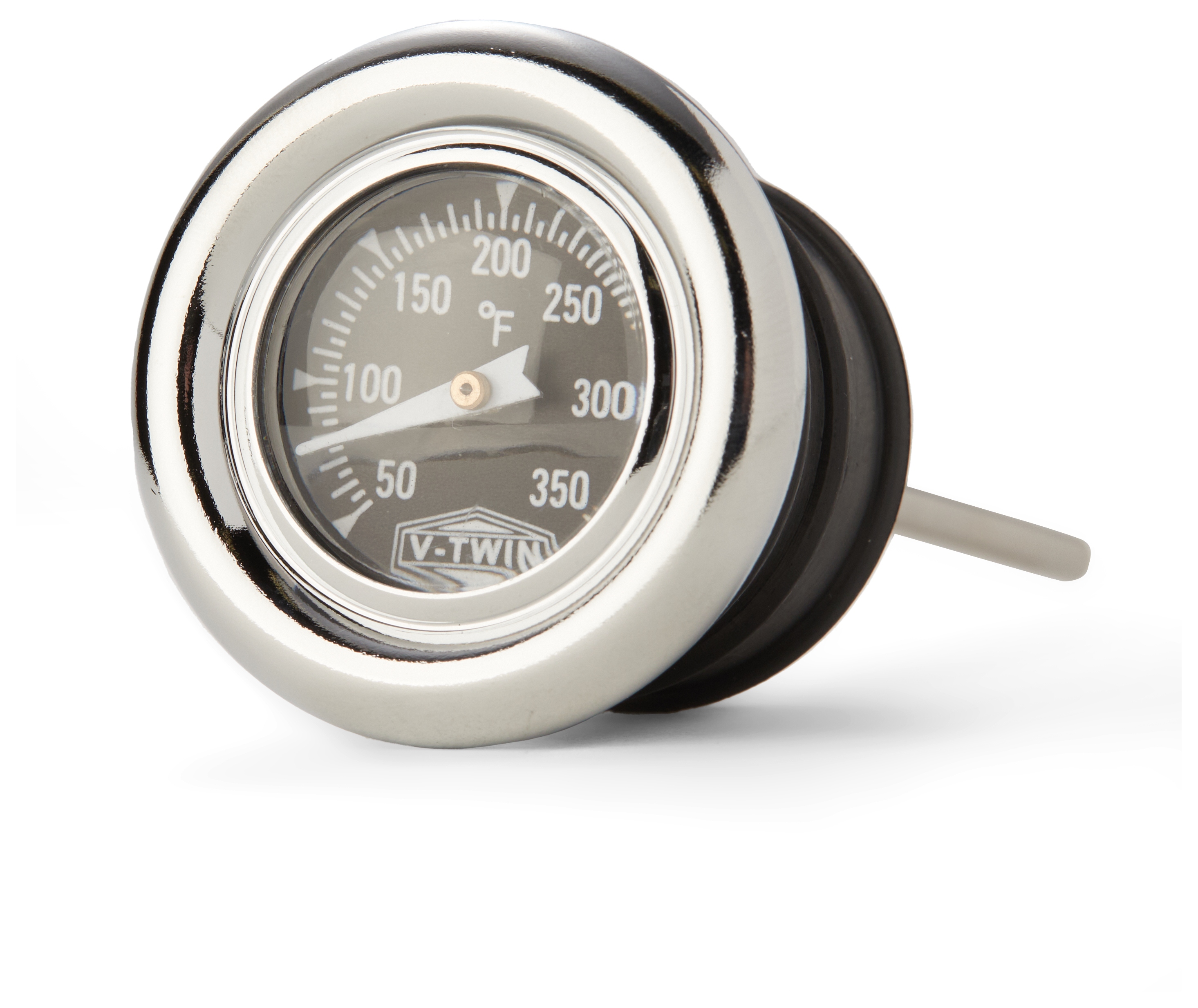 Milwaukee Twins Oil Tank Temperature Gauge For Harley Softail