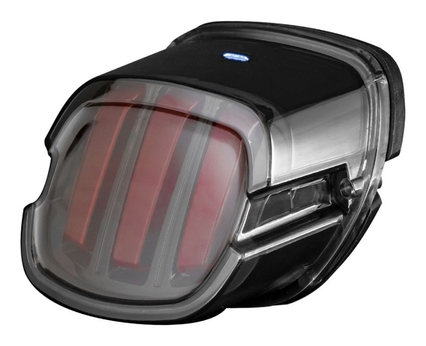 HogWorkz Ignitez Black/Smoke Led Taillight With Plate Light