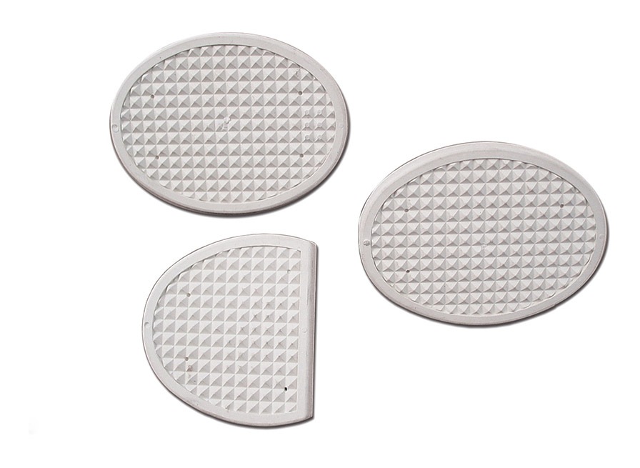 Custom Chrome Rocker Clutch And Brake Pedal Rubber Pads For Harley 1941