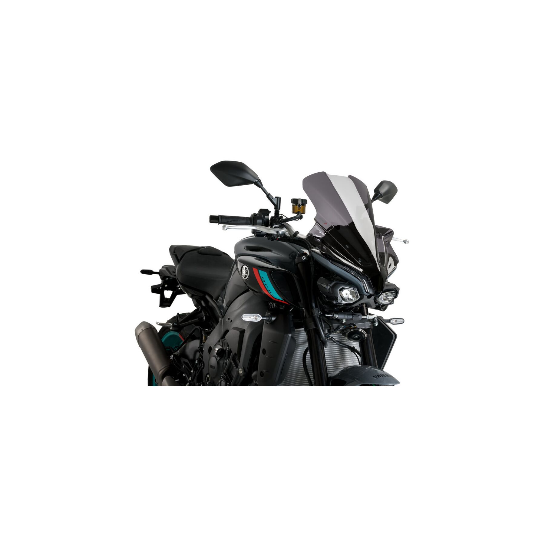 Puig Puig Touring Naked New Generation Windscreen Yamaha MT-10 / SP 2022-2026 - $150.15 at RevZilla
