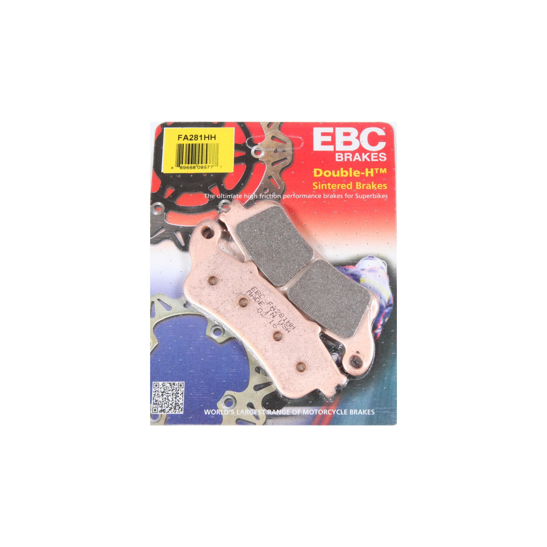 EBC FA281HH Double-H Sintered Front Brake Pads