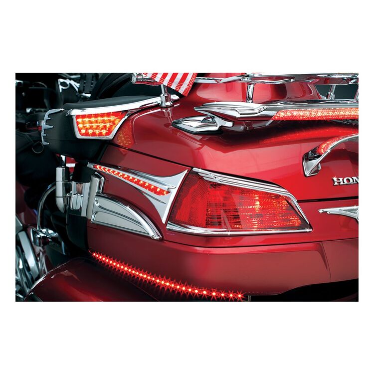 Kuryakyn Trunk Accent Swoops with LED Lights Honda Gold Wing 2006-2017 [Previously Installed]