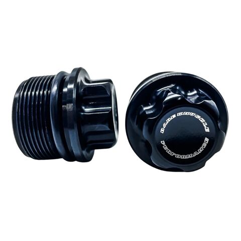 Bare Knuckle Performance 39mm Fork Tube Caps For Harley 1987-2015