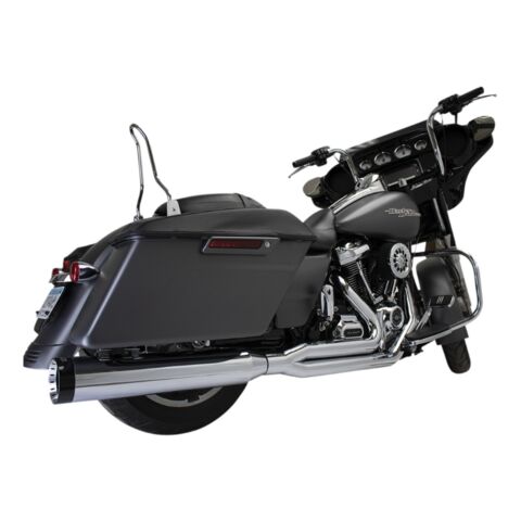 Khrome Werks Outlaw 2 into 1 Exhaust For Harley Touring 2017-2023