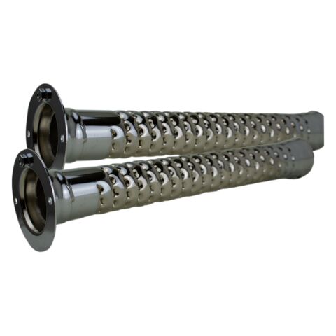Khrome Werks Performance Louvered Baffle Inserts For 4 1/2" HP-Plus Slip On Mufflers