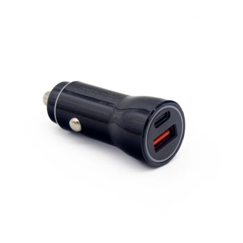 RidePower Cigarette Lighter Power Adapter USB And USBC Port 3.0 Charging