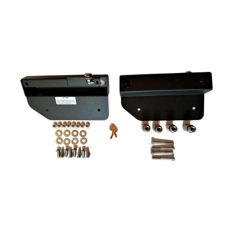Leatherworks Quick Mounts Saddlebag Mounting System For Harley Dyna 2006-2017