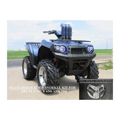 Snorkel Your ATV Warrior Riser Snorkel Kit Kawasaki Brute Force 650 / 750 2005-2024