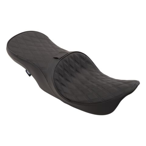 Drag Specialties Backrest Compatible Low Profile Forward Touring Seat For Harley FLHR / FLHX 1997-2007