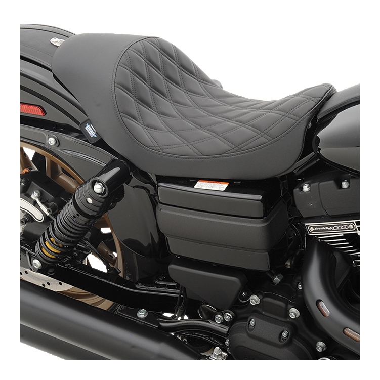 Drag Specialties 3/4 Solo Seat For Harley | JPCycles.com