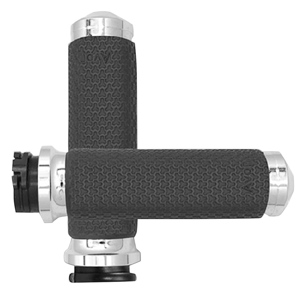 Avon Memory Foam Grips For Harley With Throttle By Wire Chrome / 1.375