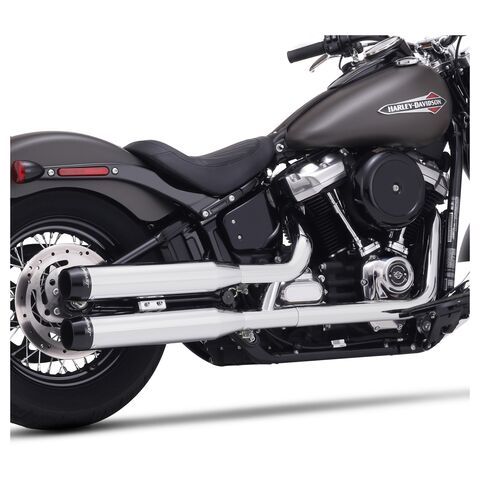 Rinehart 3 1/2" Slip-On Mufflers For Harley Softail Heritage / Deluxe 2018-2024