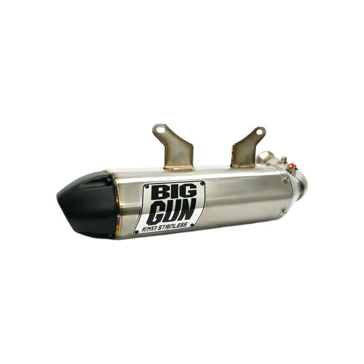 Big Gun EXO Stainless Slip-On Exhaust Yamaha Wolverine X4 2018-2023