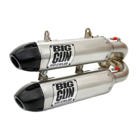 Big Gun EXO Stainless Dual Slip-On Exhaust Polaris RZR XP 1000 / XP 4 1000 2015-2023
