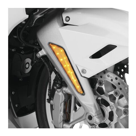 Show Chrome LED Fender Signal Lights Honda Gold Wing 2018-2025