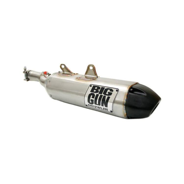 Big Gun EXO Stainless Slip-On Exhaust Can-Am Renegade 500 / 800 2007-2012