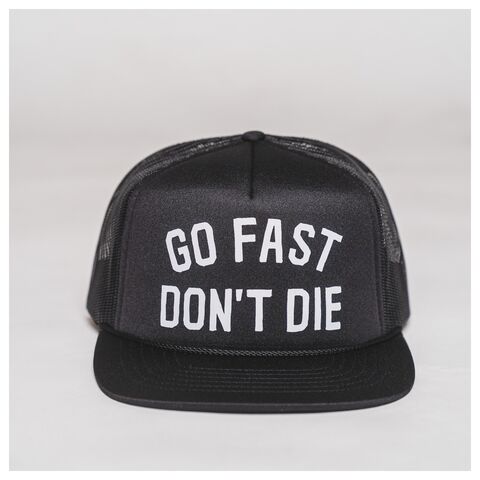 Go Fast Don't Die Blockhead Foamie Mother Trucker Hat