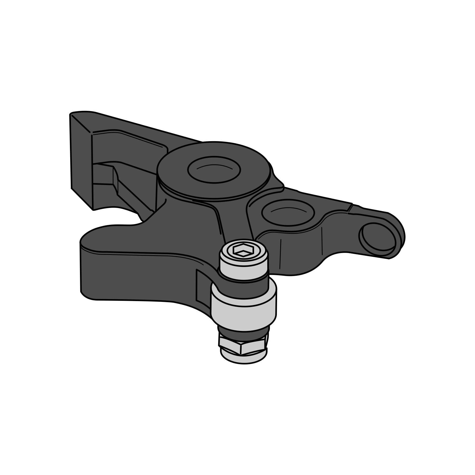 Puig Puig Brake Lever Mount BMW S1000RR 2024 - $60.67 at J&P Cycles