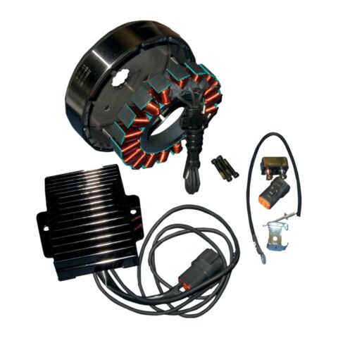 Cycle Electric 70 Series 45 Amp Three Phase Charging Kit For Harley Dyna 1999-2003
