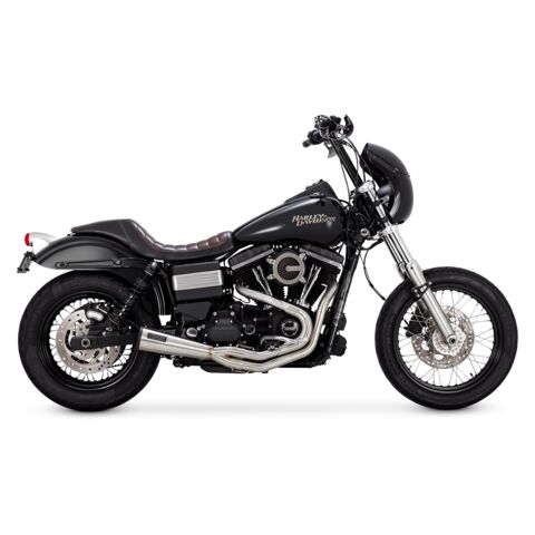 Vance & Hines 2 into 1 Upsweep Full Exhaust For Harley