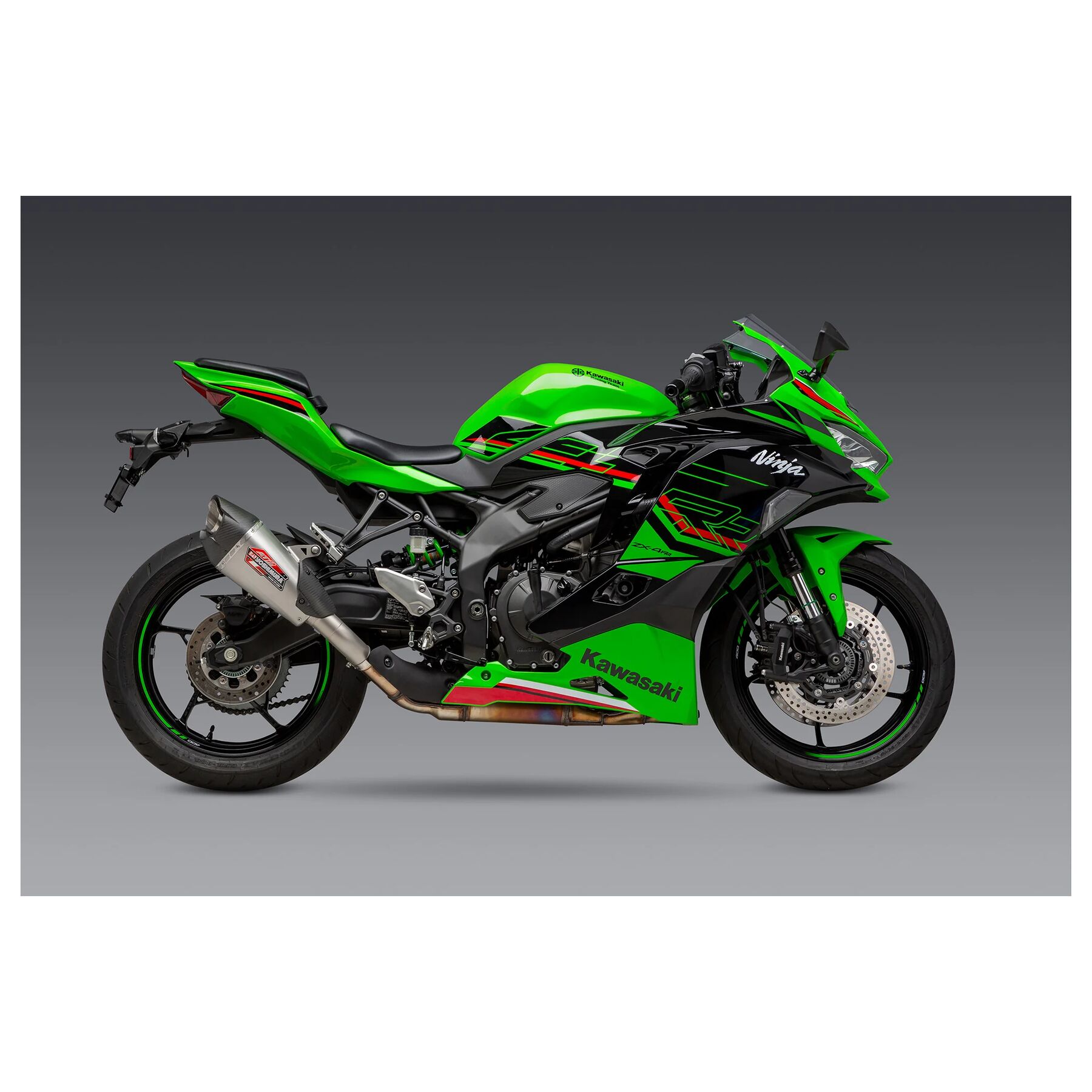 14720BP520 Yoshimura AT2 Street Slip-On Exhaust Kawasaki Ninj sku 14720BP520