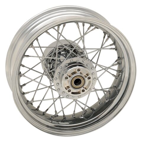 Drag Specialties 40 Spoke Laced Rear Wheel For Harley Touring Non-ABS 2009-2019