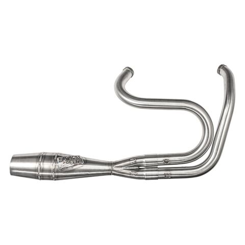 Sawicki Speed Shop 2-Into-1 Shorty Exhaust For Harley Dyna 1991-2017