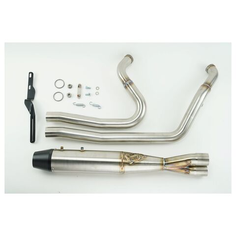 Sawicki Speed Shop 2-Into-1 Mid Length Exhaust For Harley Touring 2017-2026