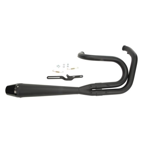 Sawicki Speed Shop 2-Into-1 Mid Length Exhaust For Harley Dyna 1991-2017
