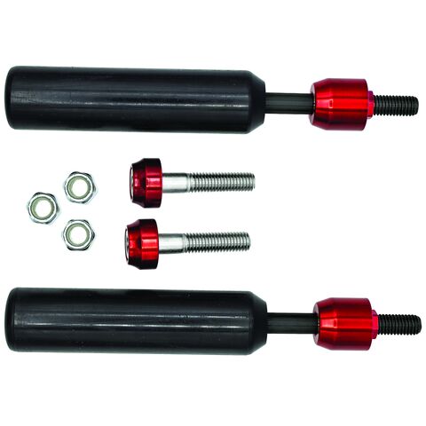 Santoro Fabworx Shock Mount Sliders For Harley Dyna 2009-2017