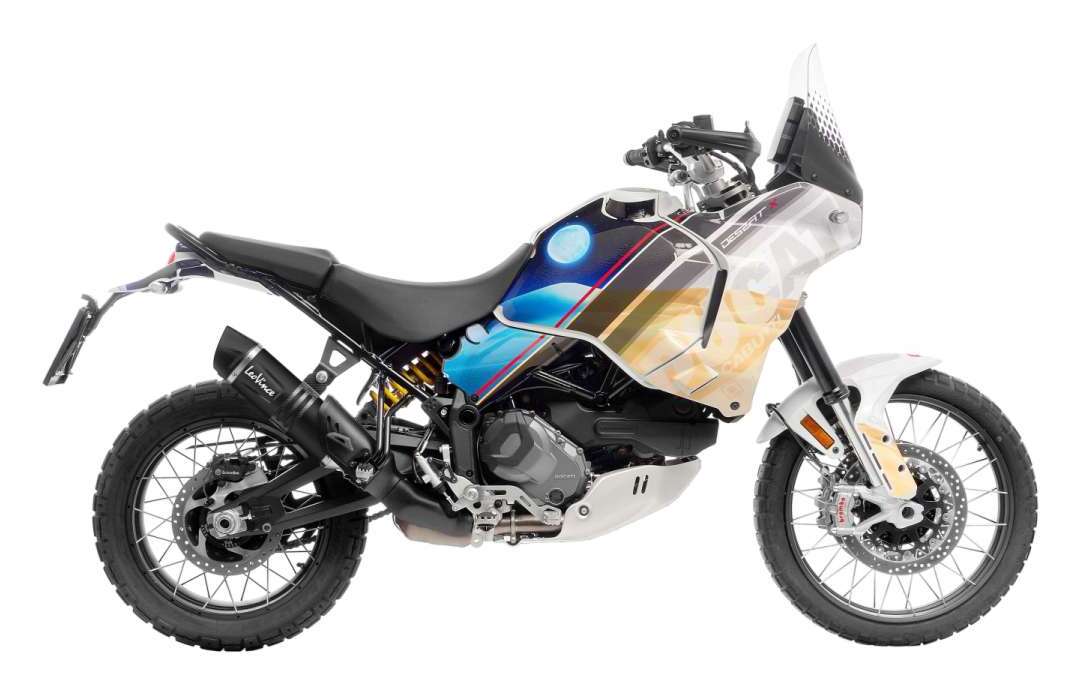 LeoVince LV One EVO Slip-On Exhaust Ducati DesertX 2022-2025