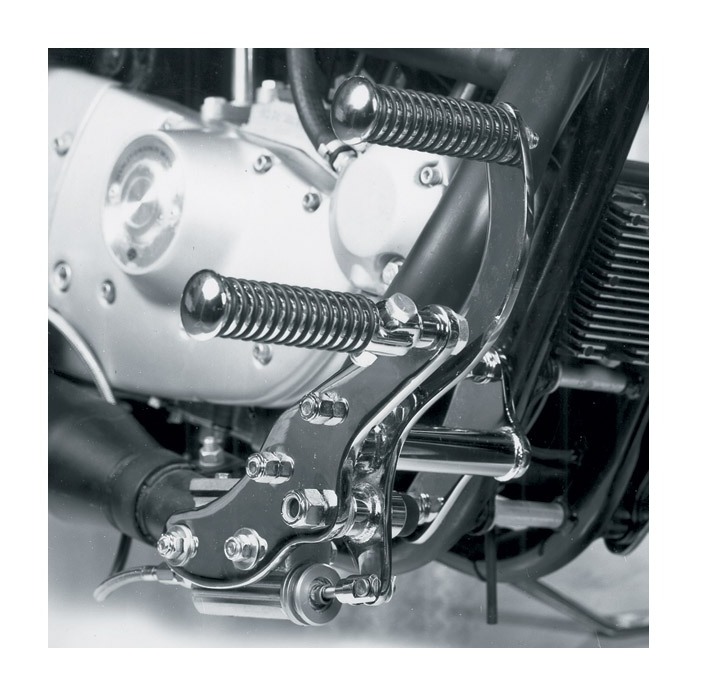 VTwin Mfg. Chrome Forward Control Kit For Harley Sportster 19791983