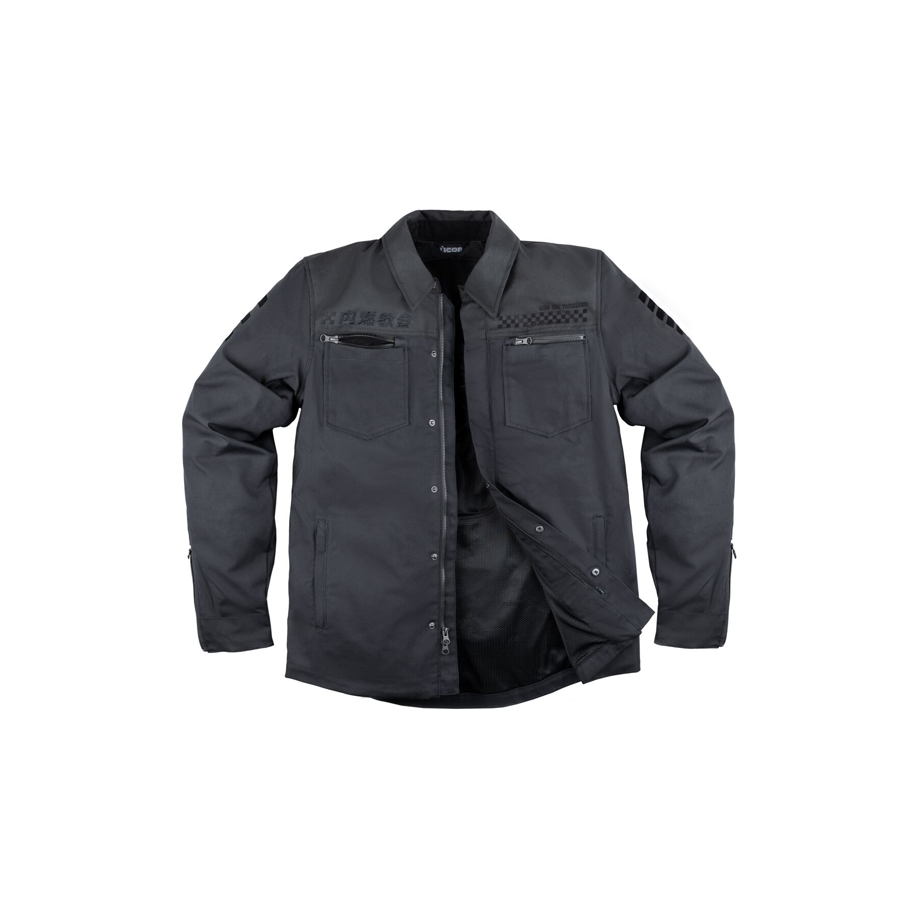 Icon Icon Upstate Canvas National Jacket - $215.00 at J&P Cycles