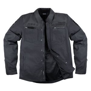 Icon Upstate Canvas National Jacket | JPCycles.com