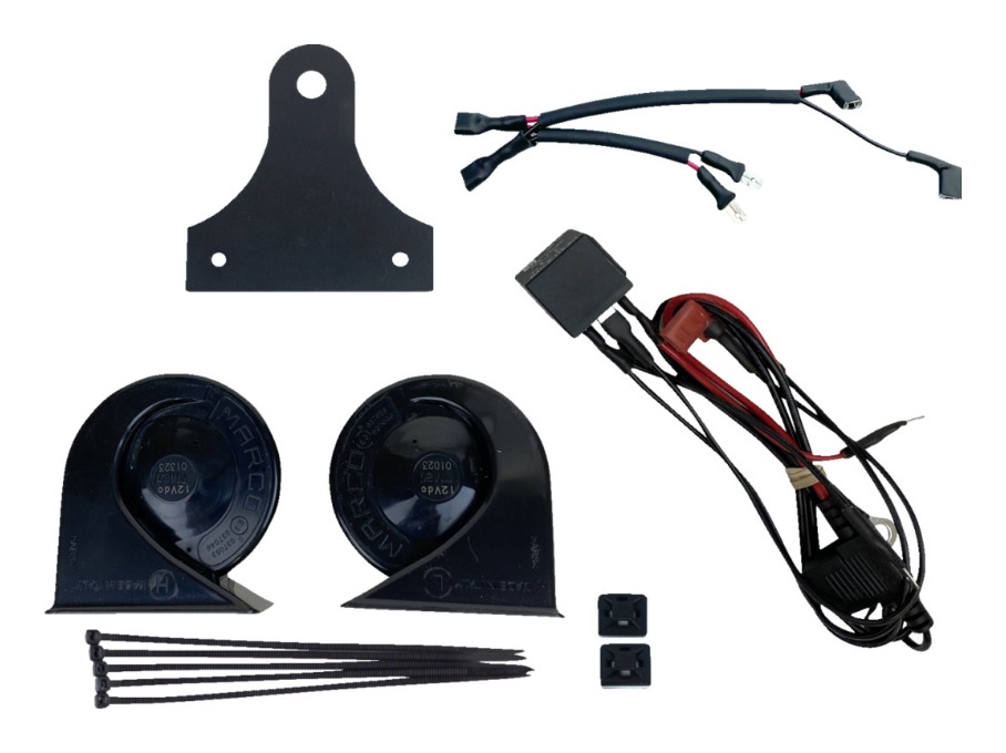 Custom Dynamics Dual Horn Kit For Harley 19912024