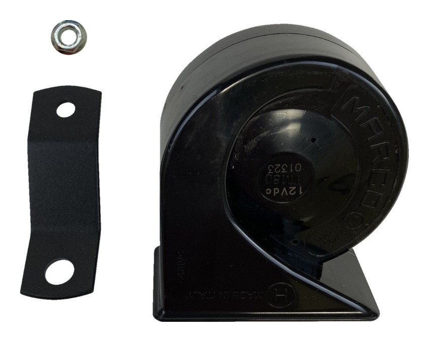 専用1 Custom Dynamics 109db Electromagnetic Horn Kit For Harley Softail