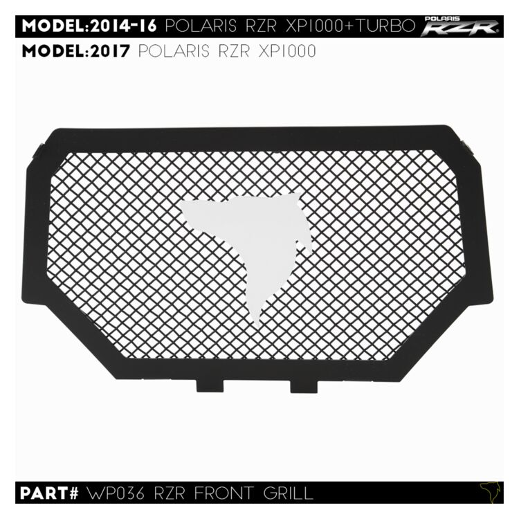UTV Wolfpack Front Mesh Grill Polaris RZR XP 1000 2014-2018