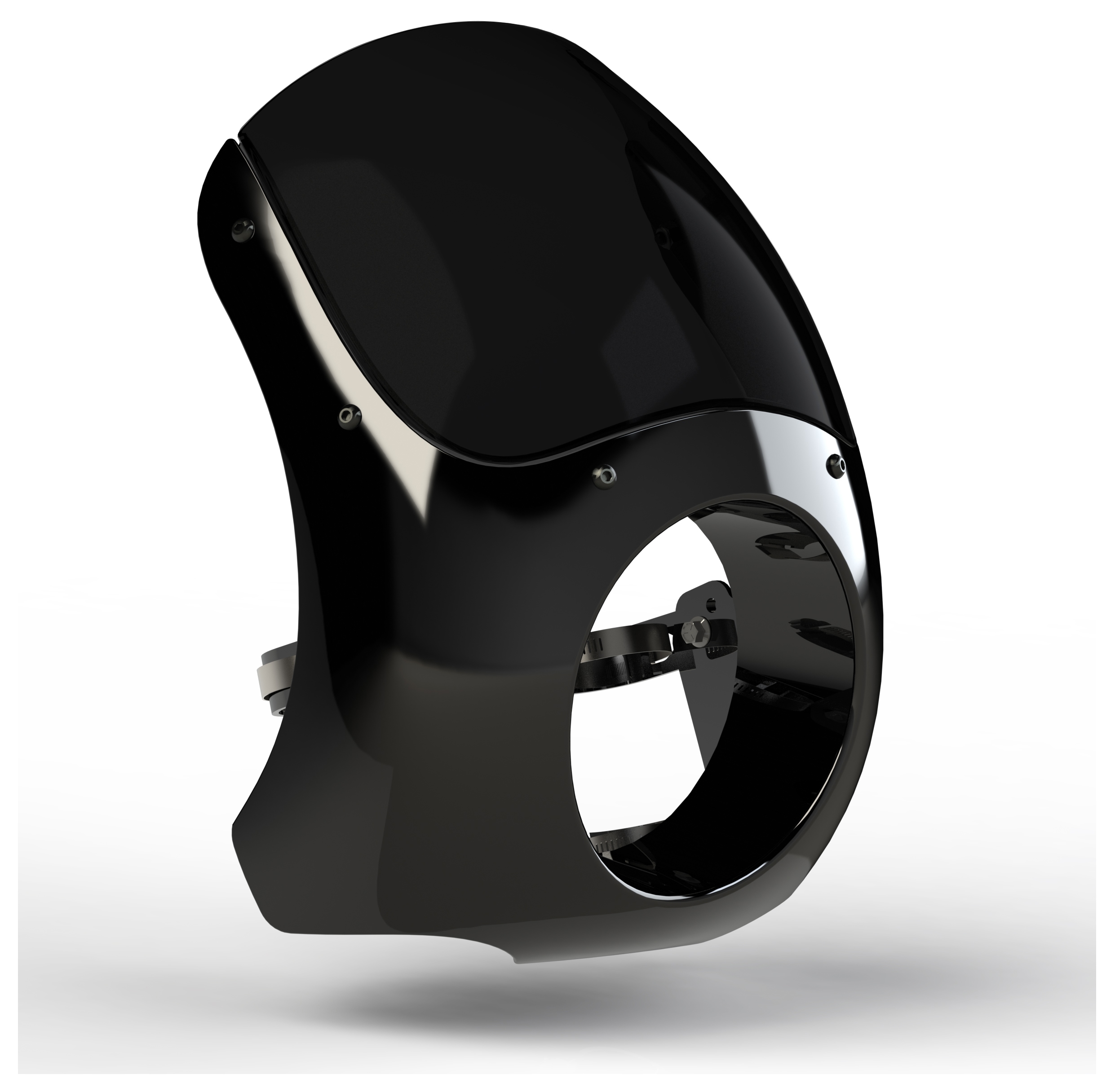 Burly Outlaw Bikini Fairing Black [Previously Installed]