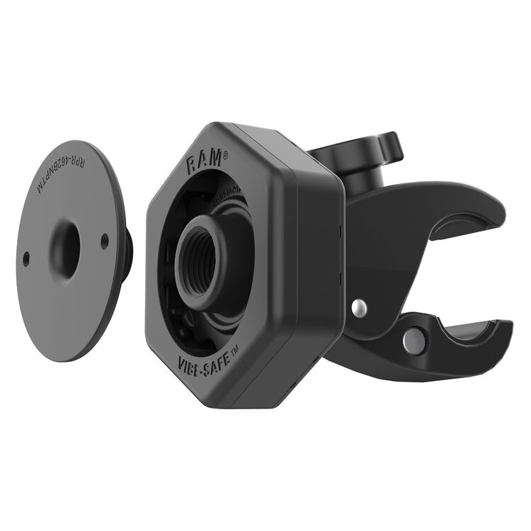 RAM Mounts Tough Claw Small Clamp Base with Vibe Safe Adapter