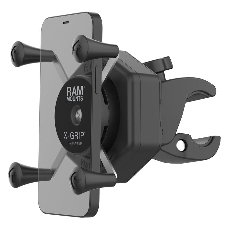 RAM Mounts X-Grip Phone Mount with Vibe Safe and Small Tough Claw