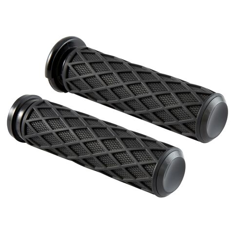 Arlen Ness Diamond Grips For Harley With Dual Cable Throttle