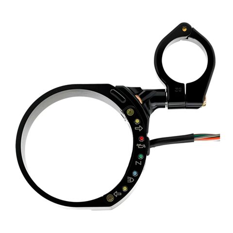 Joker Machine Side Mount Speedometer Relocation Bracket For Harley Dyna 2006-2012