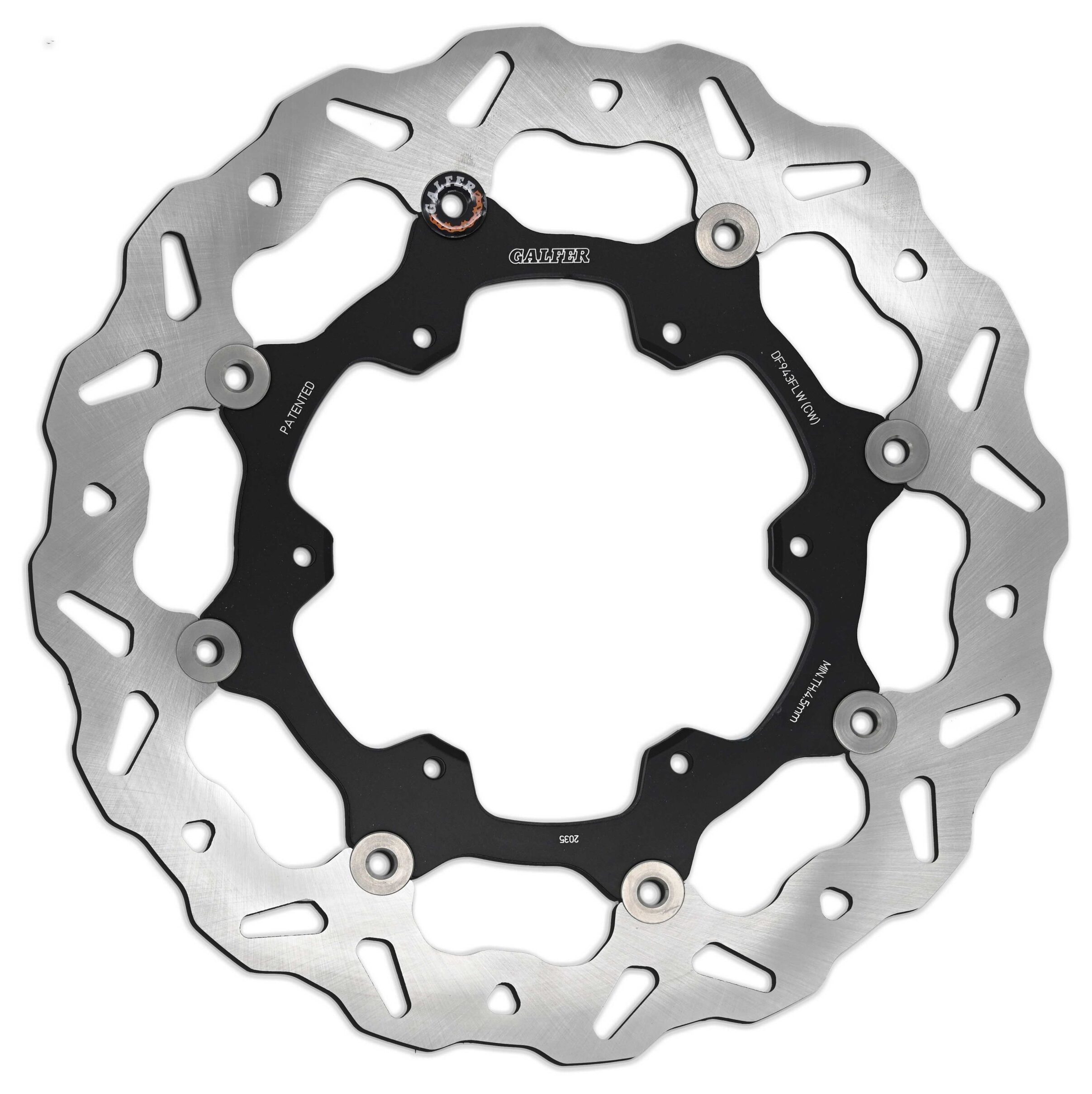 m&m GBrakes Rotor Front DF943CW | JPCycles.com