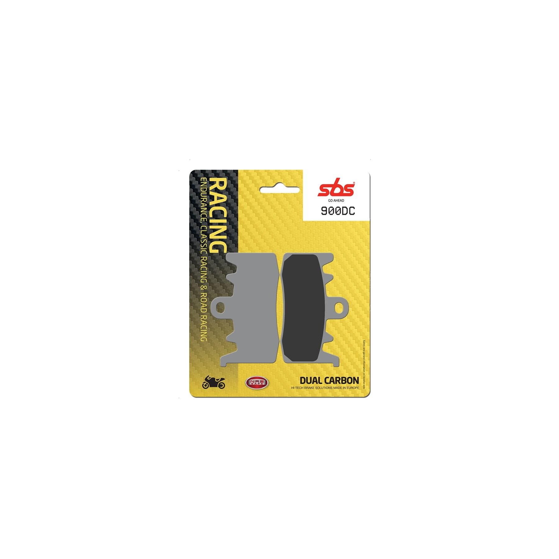 SBS Dual Carbon Front Brake Pads 900DC